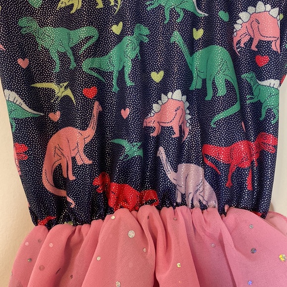 Little Girls Dinosaur 🦕 Dress Costume - Picture 2 of 4